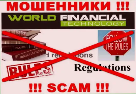 WFT-Global Org работают противозаконно - у этих мошенников не имеется регулирующего органа и лицензии, будьте очень бдительны !!!