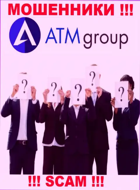 Хотите узнать, кто конкретно руководит конторой ATMGroup ? Не выйдет, данной инфы найти не удалось
