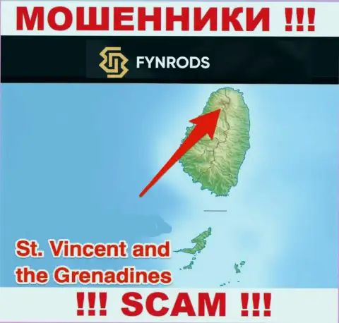 Fynrods - это ВОРЮГИ, которые зарегистрированы на территории - Saint Vincent and the Grenadines