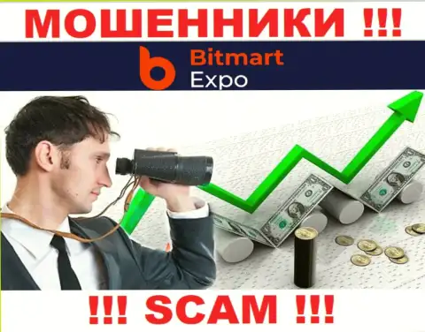 На информационном сервисе обманщиков Bitmart Expo Вы не отыщите сведений об их регуляторе, его просто НЕТ !!!