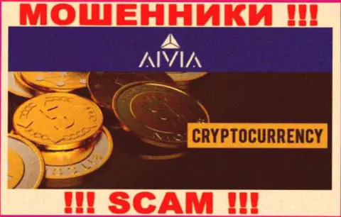 Aivia Io, орудуя в сфере - Криптоторговля, лишают средств своих клиентов