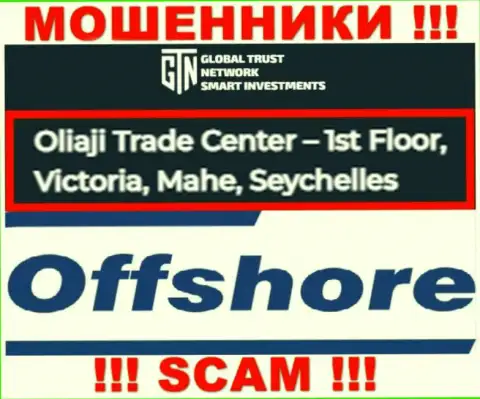 Оффшорное расположение ГТН Старт по адресу - Oliaji Trade Center - 1st Floor, Victoria, Mahe, Seychelles позволило им свободно грабить