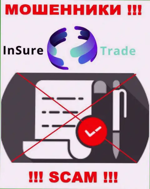 Доверять InSure-Trade Io крайне рискованно !!! У себя на сайте не засветили лицензию