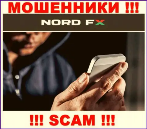 NordFX хитрые мошенники, не отвечайте на вызов - разведут на финансовые средства