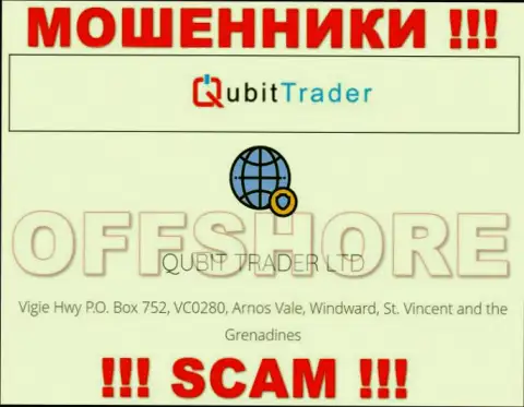 Жулики Qubit-Trader Com засели на территории - Сент-Винсент и Гренадины, чтоб спрятаться от ответственности - МОШЕННИКИ