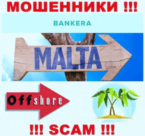 С Банкера слишком опасно взаимодействовать, место регистрации на территории Мальта
