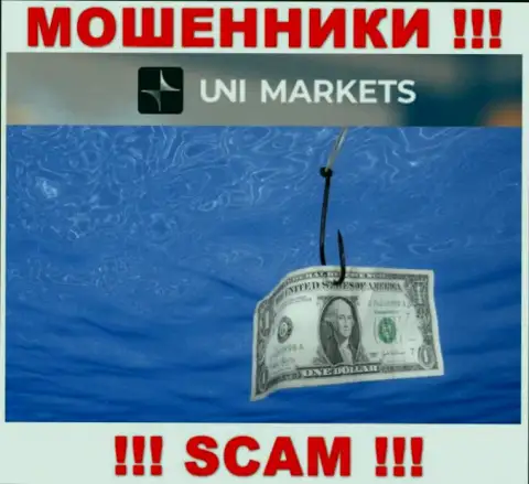 UNI Markets это МОШЕННИКИ !!! Не ведитесь на предложения сотрудничать - СОЛЬЮТ !!!