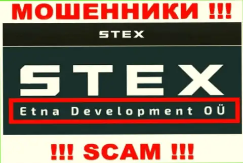 На онлайн-ресурсе Стекс написано, что Etna Development OÜ - это их юридическое лицо, но это не обозначает, что они добропорядочны