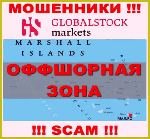 Global Stock Markets пустили свои корни на территории - Marshall Islands, остерегайтесь совместной работы с ними