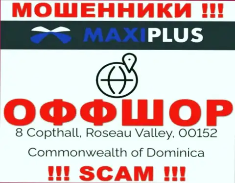 Нереально забрать денежные средства у организации MaxiPlus Trade - они сидят в оффшорной зоне по адресу 8 Coptholl, Roseau Valley 00152 Commonwealth of Dominica