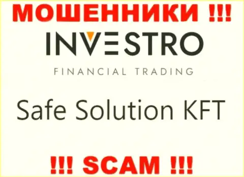Контора Safe Solution KFT находится под крышей компании Safe Solution KFT