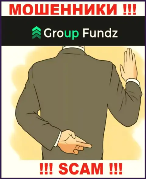 Не спешите с решением сотрудничать с компанией GroupFundz - оставляют без средств
