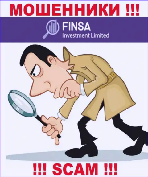 На том конце провода Finsa Investment Limited - БУДЬТЕ БДИТЕЛЬНЫ, они подыскивают очередных наивных людей