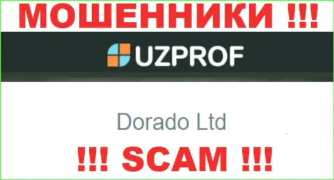 Организацией Uz Prof руководит Dorado Ltd - информация с официального сайта ворюг