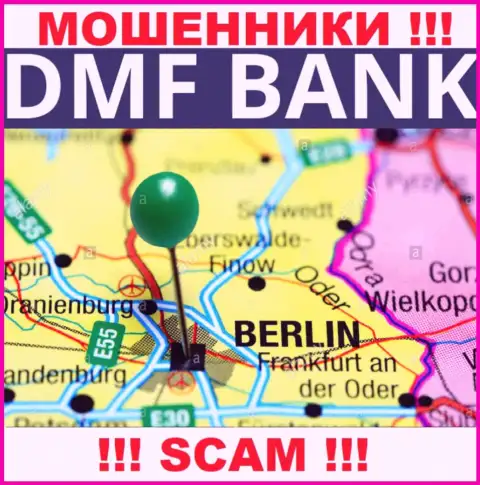 На официальном веб-сервисе DMF Bank сплошная ложь - честной информации о юрисдикции НЕТ