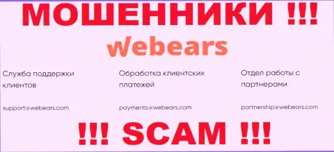 Не стоит контактировать через е-майл с компанией Веберс - это МОШЕННИКИ !!!