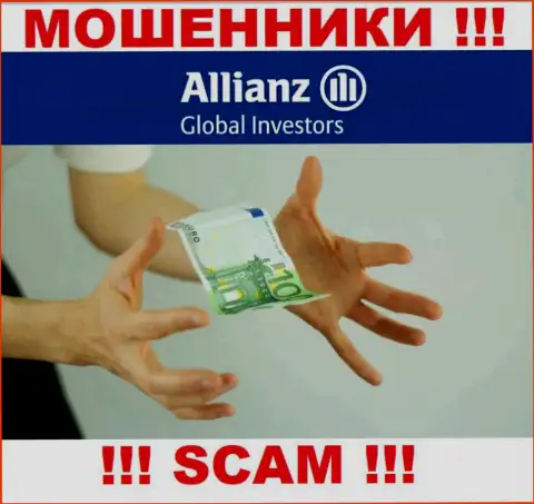 В конторе AllianzGI Ru Com вынуждают погасить дополнительно налоговый сбор за возврат финансовых средств - не стоит вестись