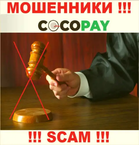 Советуем избегать Coco Pay - можете остаться без денежных активов, т.к. их работу абсолютно никто не регулирует