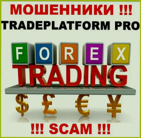 Не верьте, что работа TradePlatform Pro в направлении Forex законна