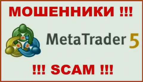 Логотип МОШЕННИКА MetaTrader5 Com