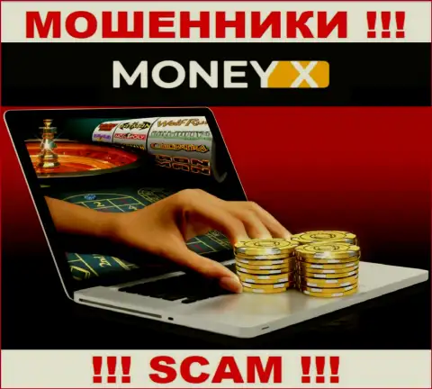 Internet казино - это направление деятельности internet-мошенников Money X