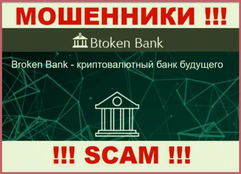Будьте весьма внимательны, род деятельности Btoken Bank, Инвестиции - надувательство !