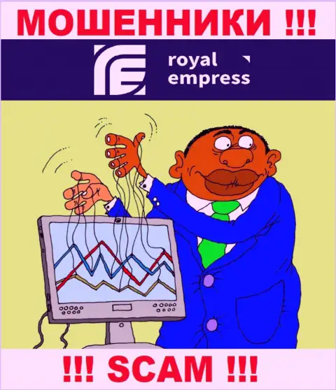 В дилинговой конторе Impress Royalty Ltd пообещали провести выгодную сделку ? Помните - это РАЗВОДНЯК !!!